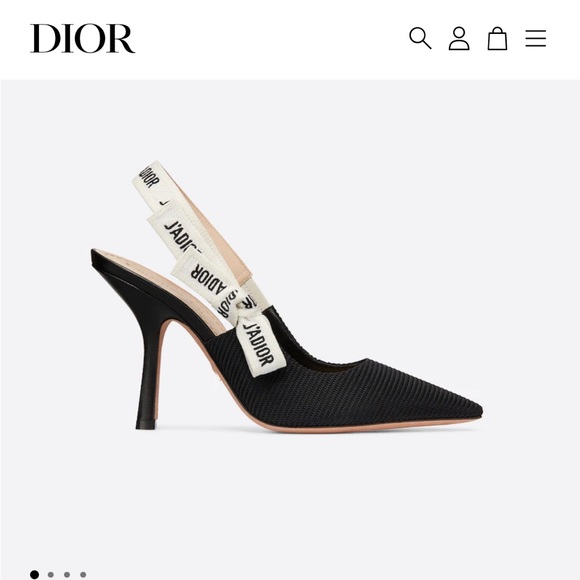 Dior J’adior fabric slingback. never used. - Picture 3 of 5